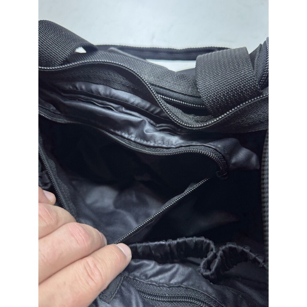 Tumi Alpha Black Ballistic Nylon 15" Weekender Travel Duffel Bag Vintage USA - Picture 5 of 11
